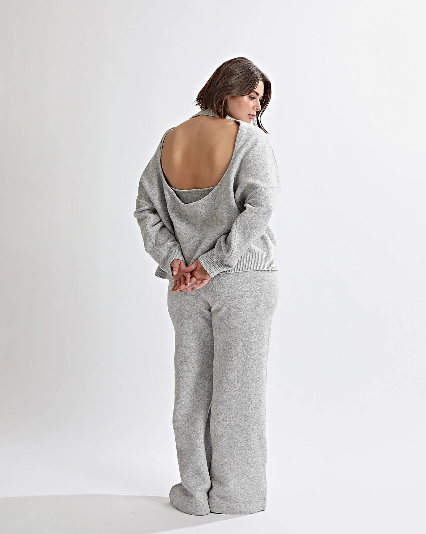 Louniva™ Backless Knit Set