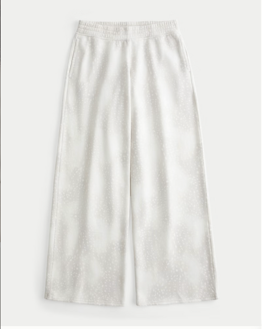 Doe Print Baggy Sweatpants